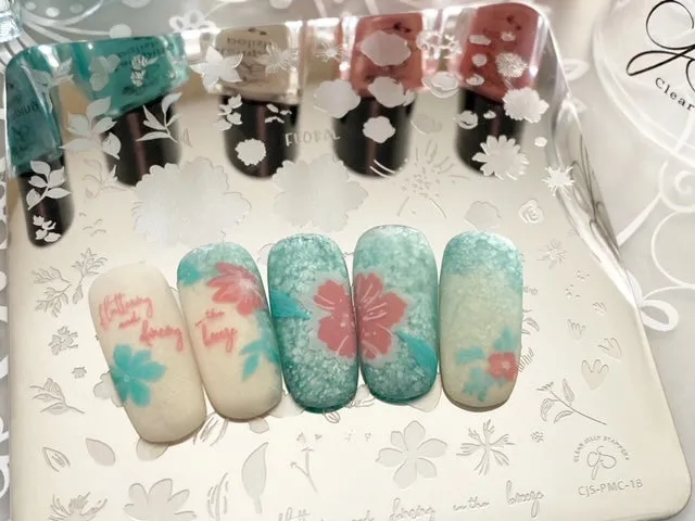Clear Jelly Stamper May 2021 Plate of the Month sæt 8x8 cm