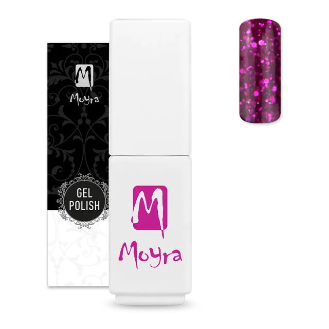 Moyra Mini Gel Polish Glitter Mix 406 gellak 5,5 ml