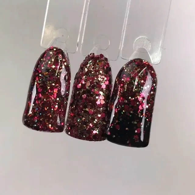 Indigo Nails Beautystones Carol negleglitter klar