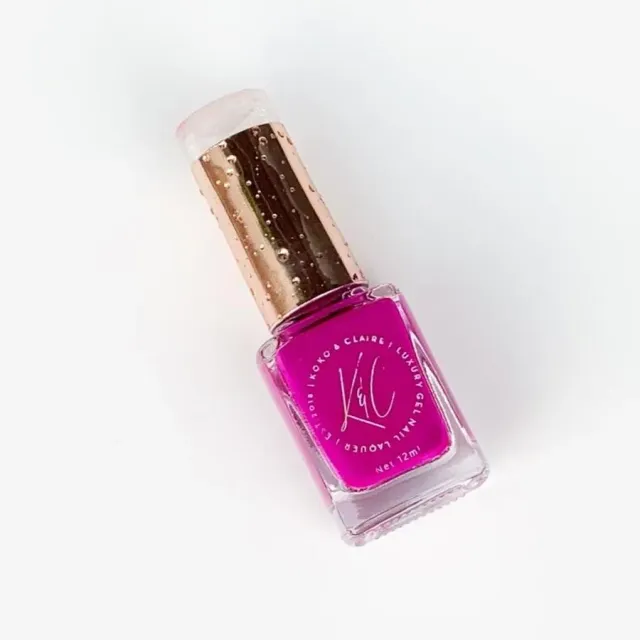 Clear Jelly Stamper KoKo & Claire Ink negleblæk lilla vandbaseret