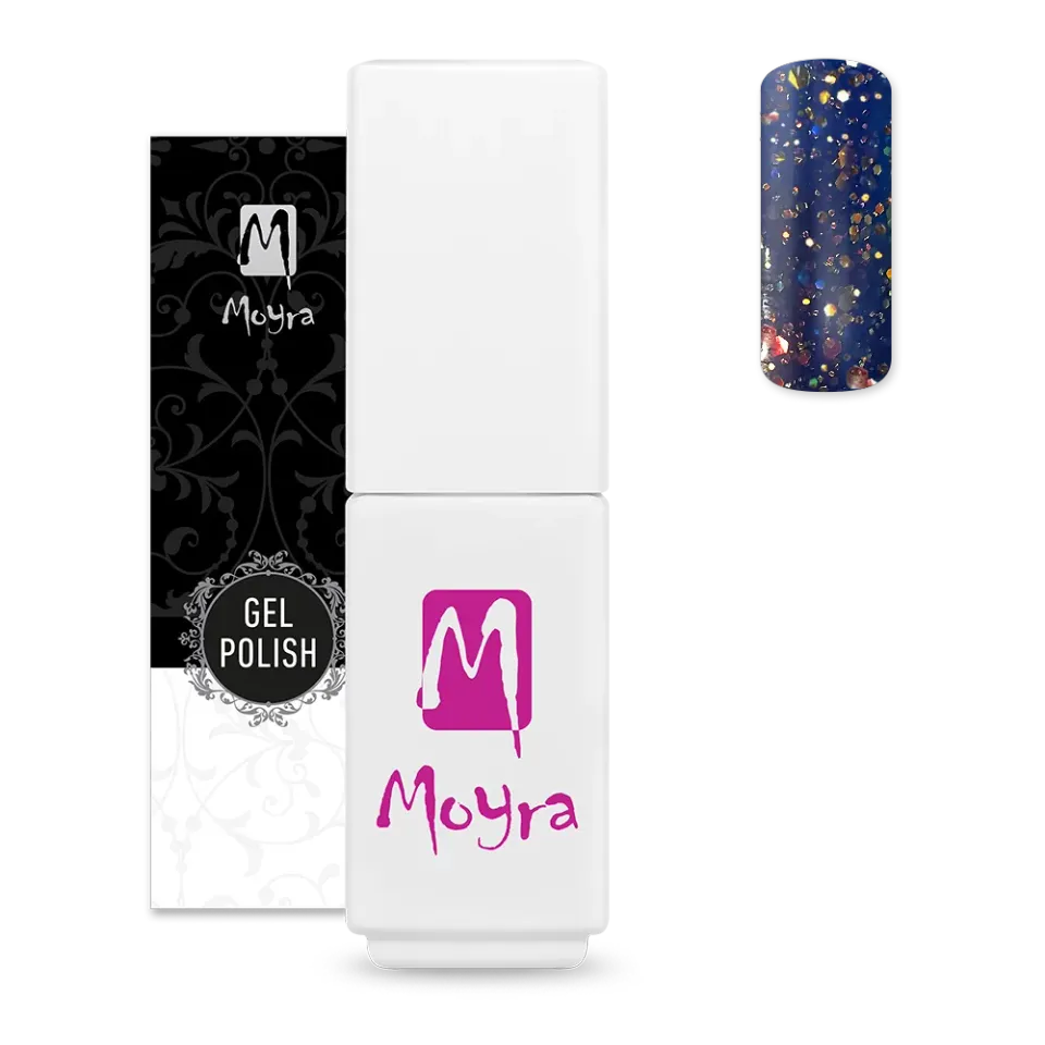 Moyra Glitter Mix 410 gel polish 5,5 ml glitter