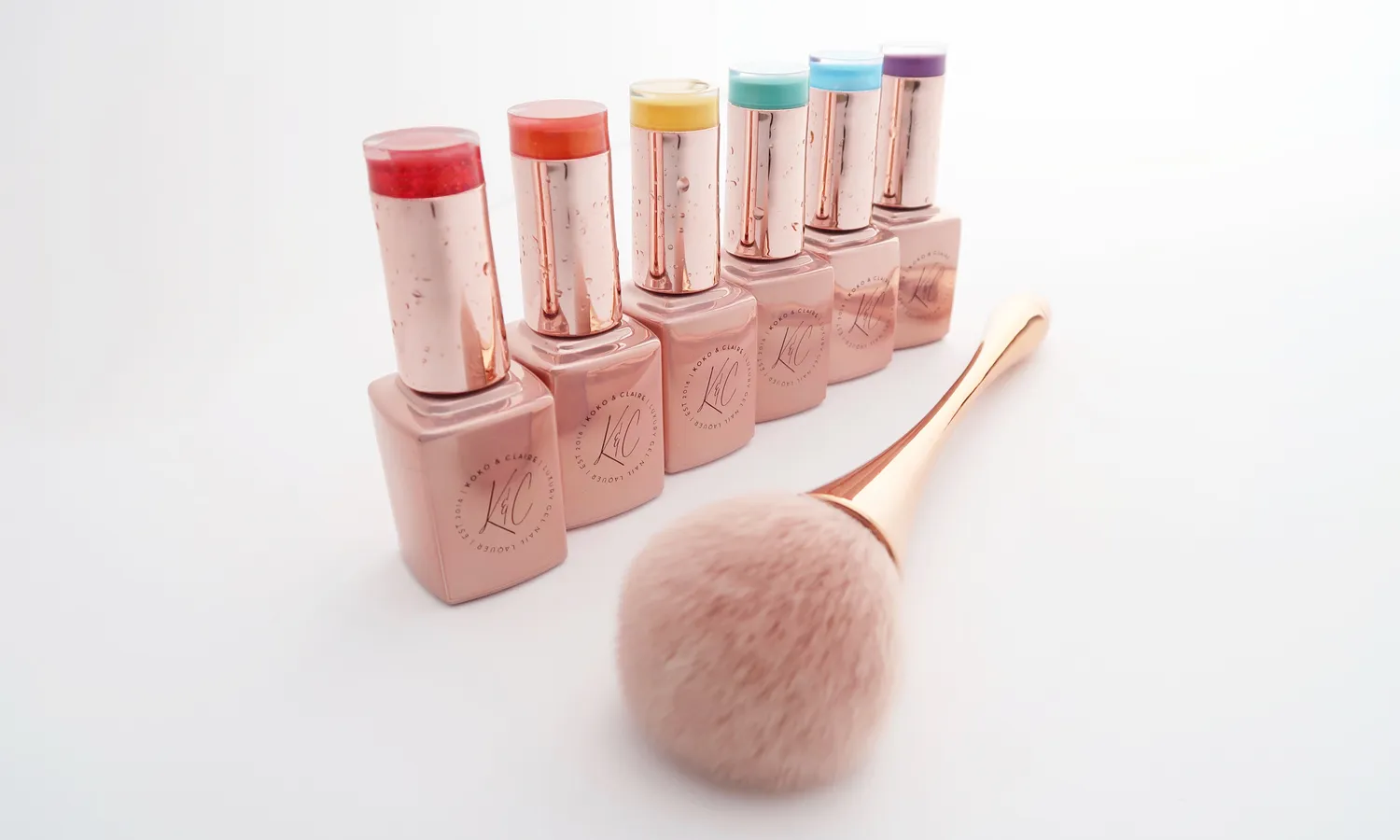 Clear Jelly Stamper Luxury Dust Brush neglebørste støv