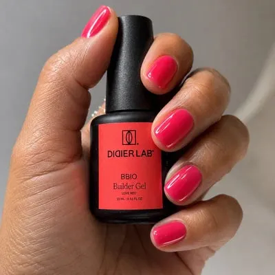 Didier Lab BBIO Builder Gel Love Red 15ml rød