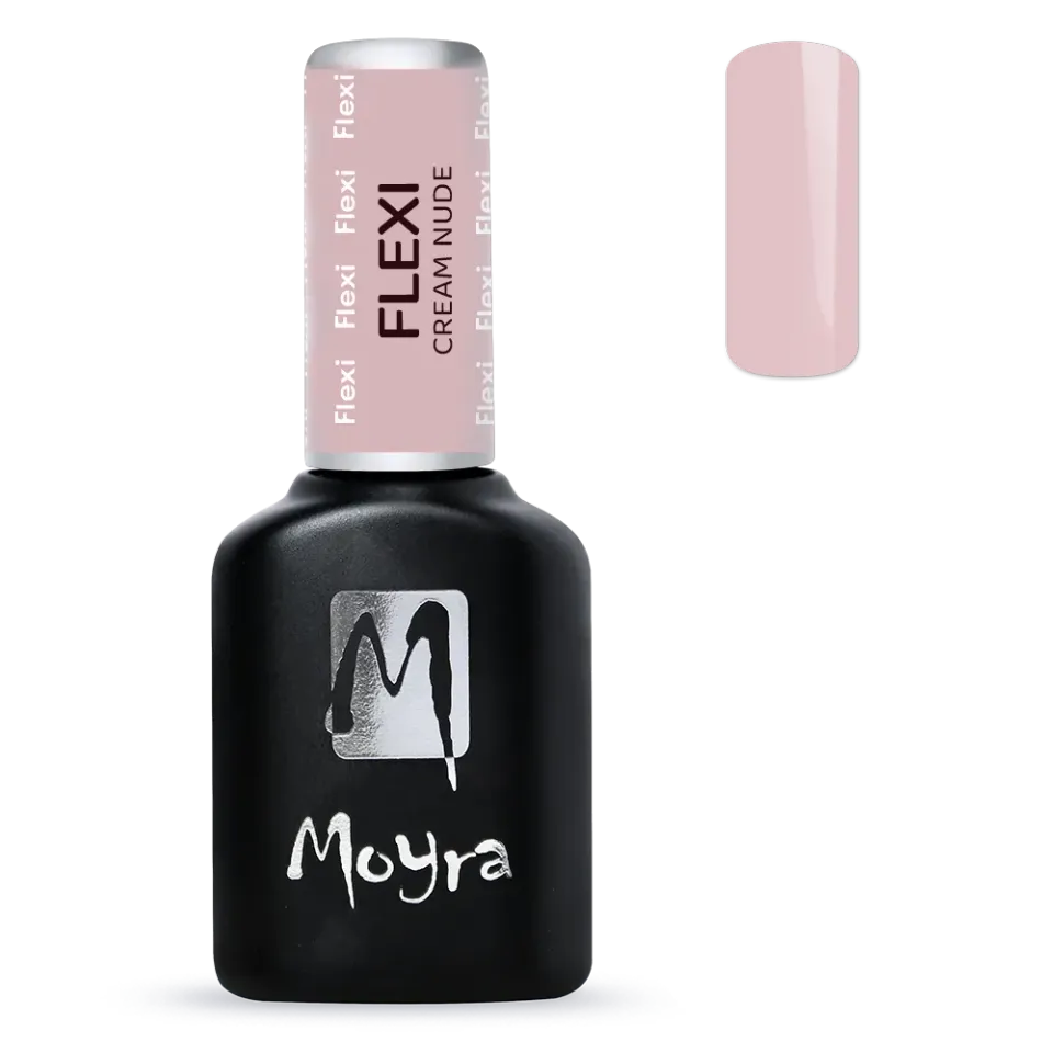 Moyra Flexi Natural Nude base gellak 10 ml HEMA-fri