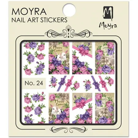 Moyra nail art stickers No. 24 vanddecals