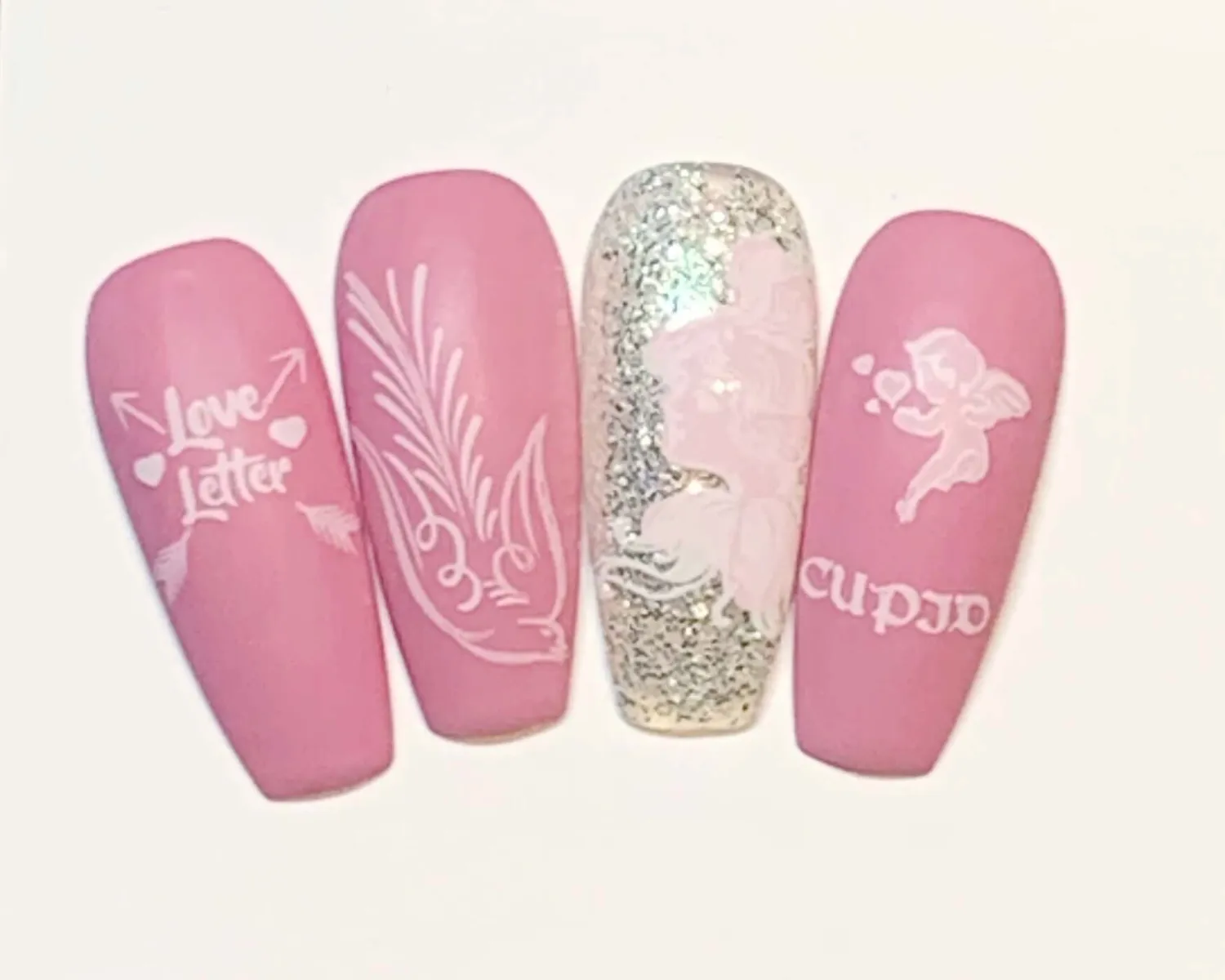 Clear Jelly Stamper CjSV-09 Cupid stampingplade romantisk