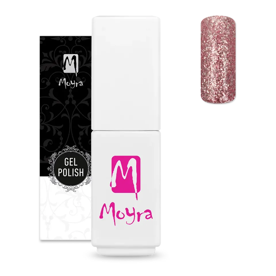 Moyra Diamond 605 Rose gellak 5,5 ml glimmer
