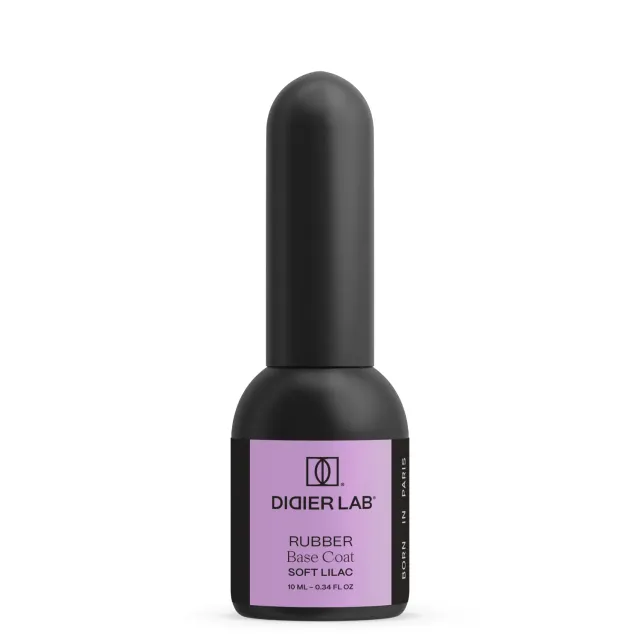 Didier Lab Rubber Base Soft Lilac base coat lilla