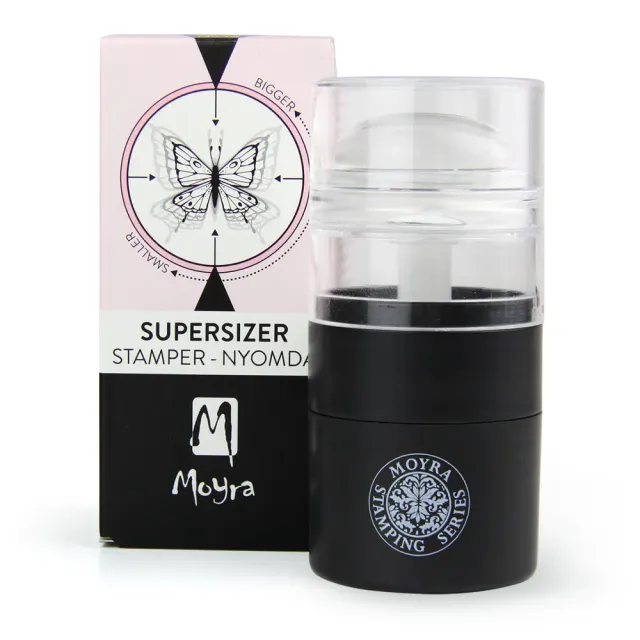 Moyra Stamper No. 15 Supersizer stamper 3,5 cm transparent