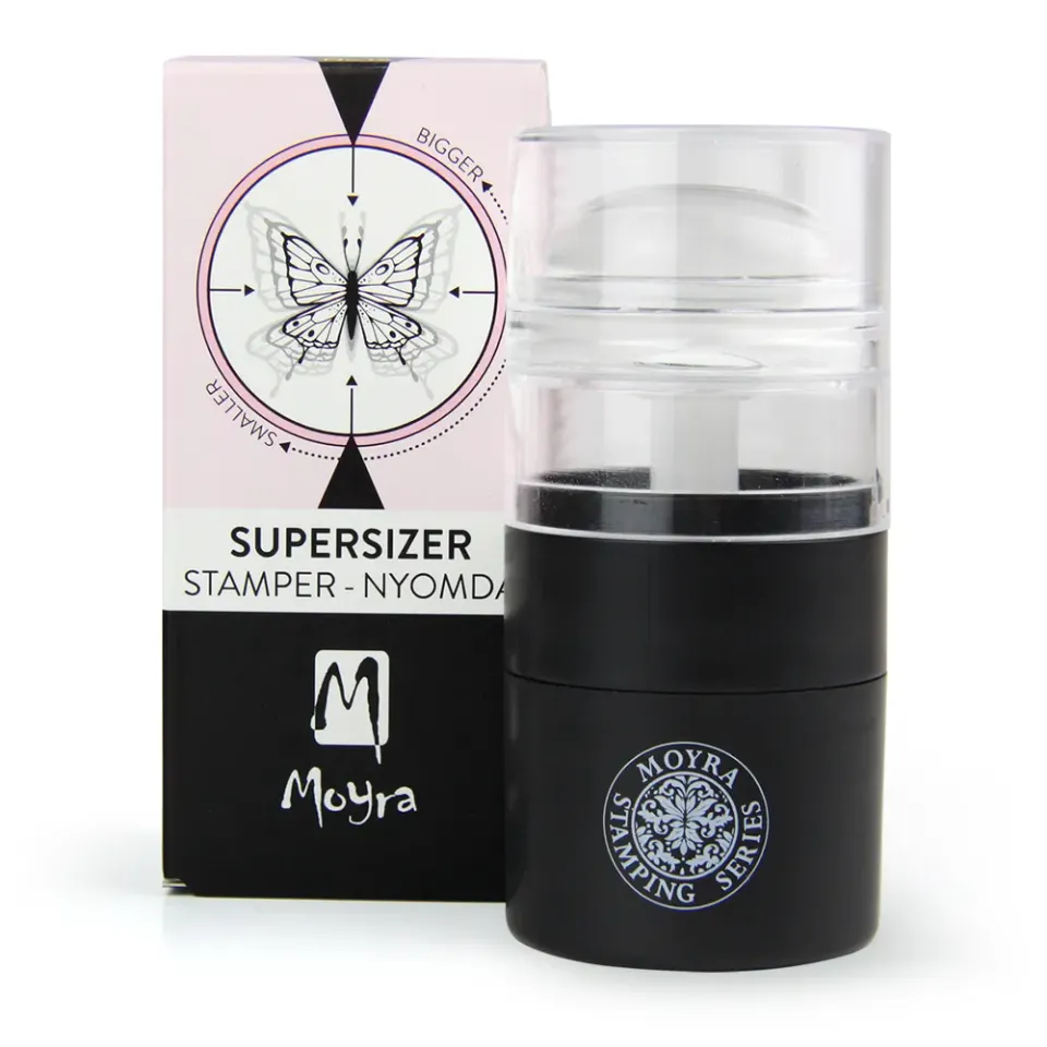 Moyra Stamper No. 15 Supersizer stamper 3,5 cm transparent