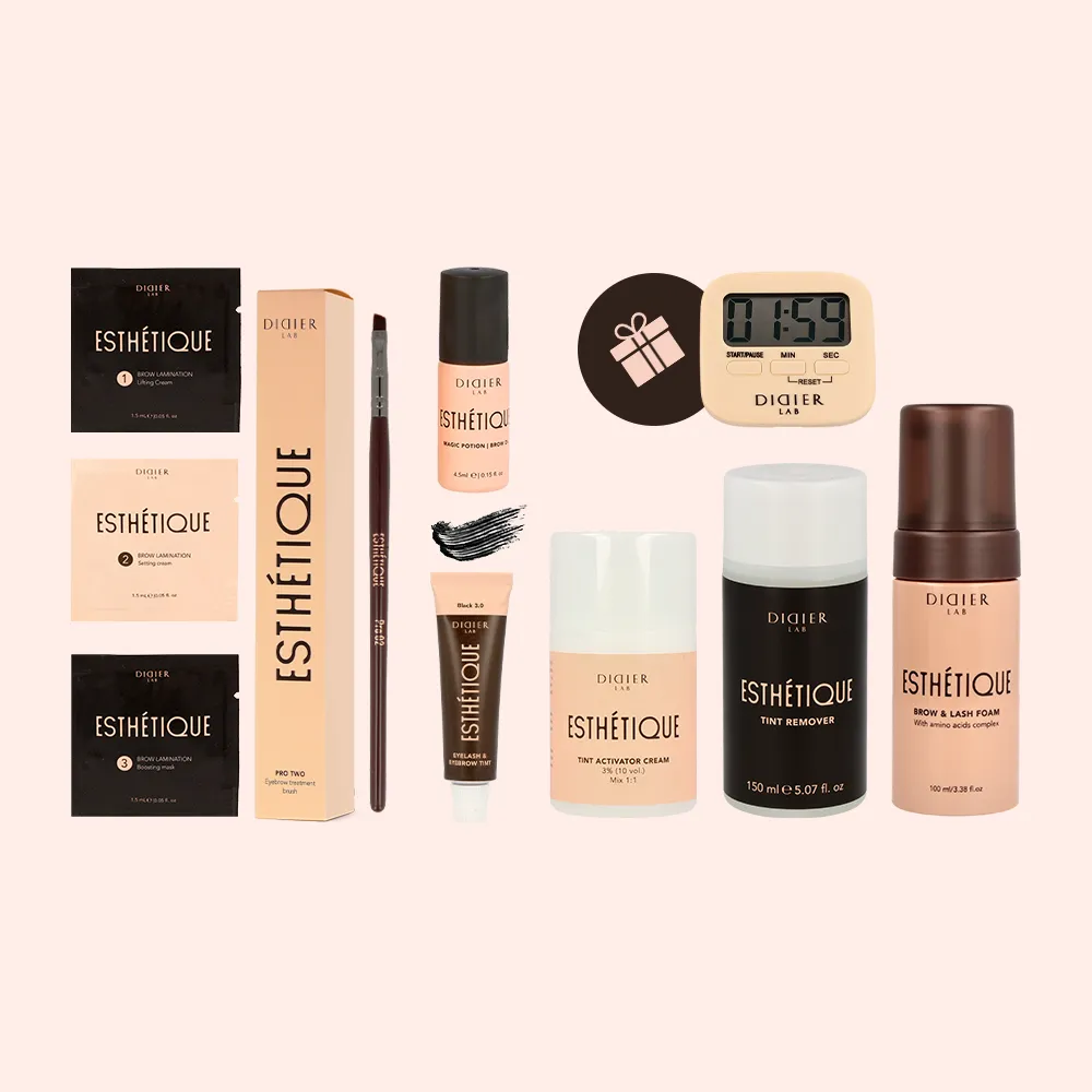 Didier Lab Esthetique brow lamination kit komplet