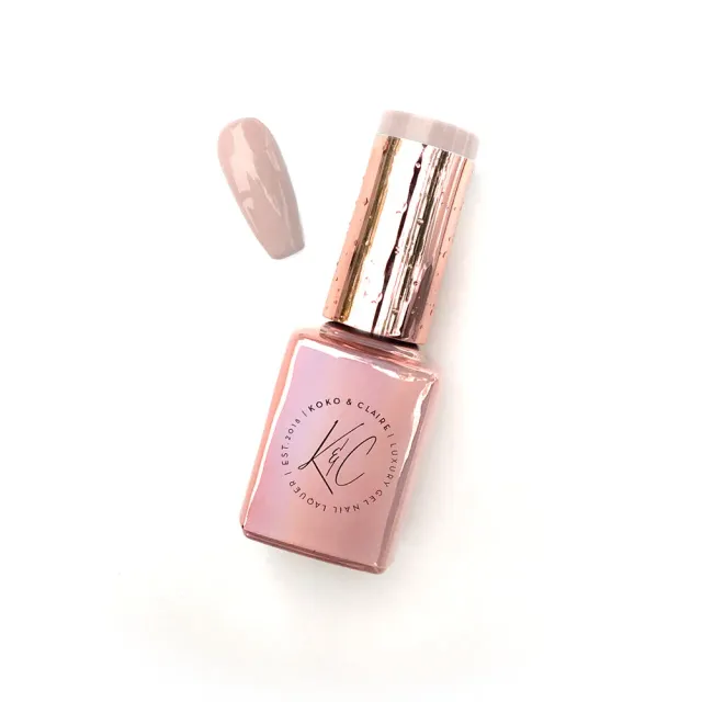 Clear Jelly Stamper KoKo & Claire 096 Barely Beige gellak nude