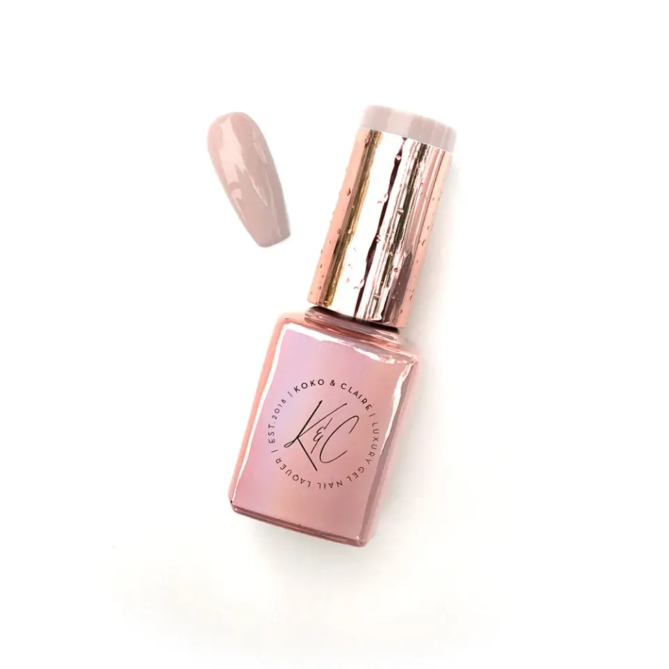 Clear Jelly Stamper KoKo & Claire 096 Barely Beige gellak nude