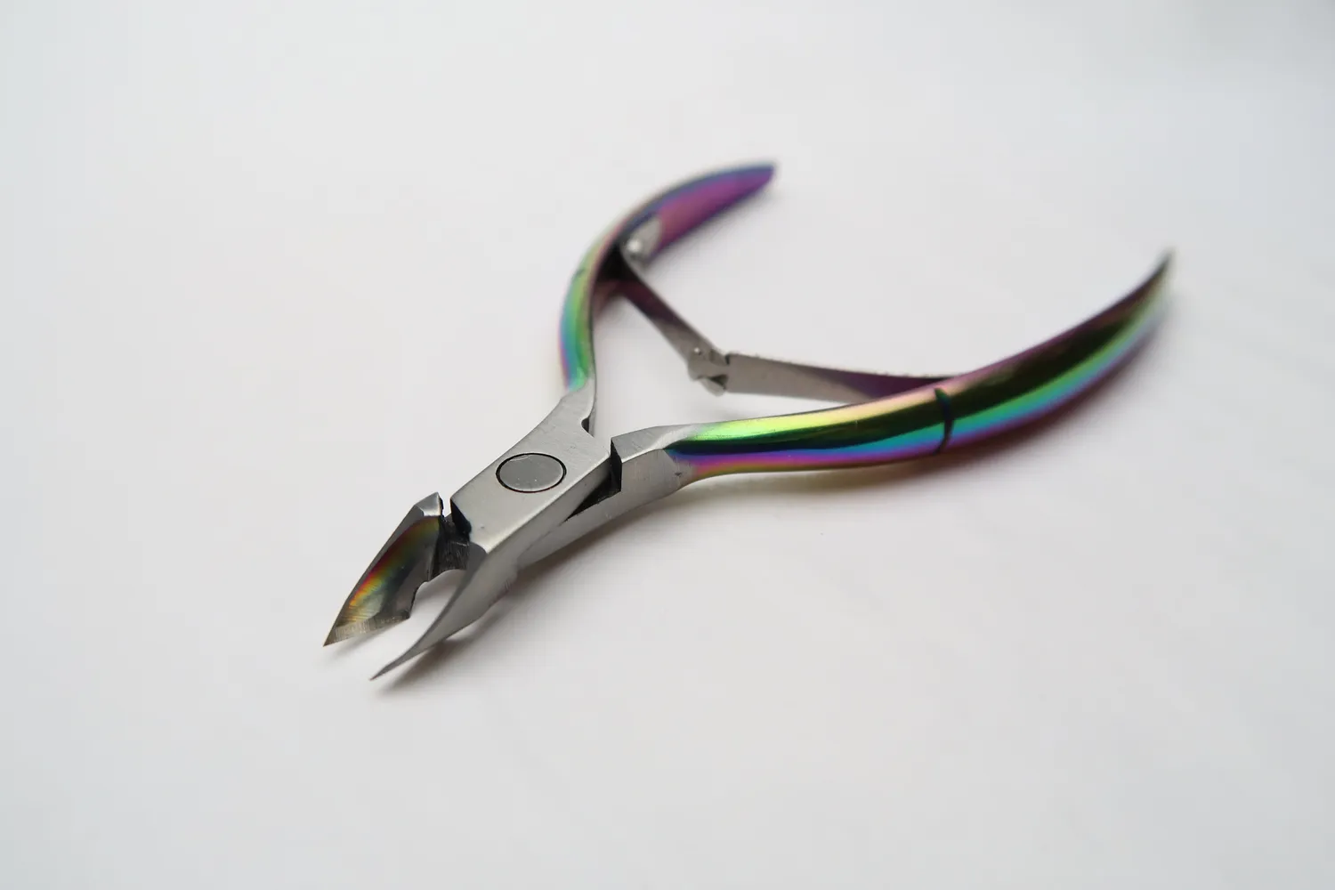 Clear Jelly Stamper Rainbow neglebåndsnipper 12cm stål