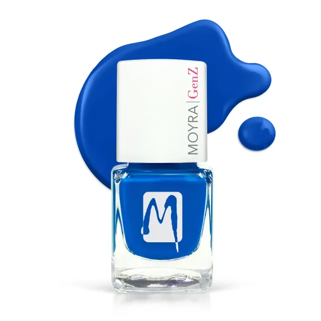 Moyra GenZ neglelak 05 Sapphire 7 ml blå