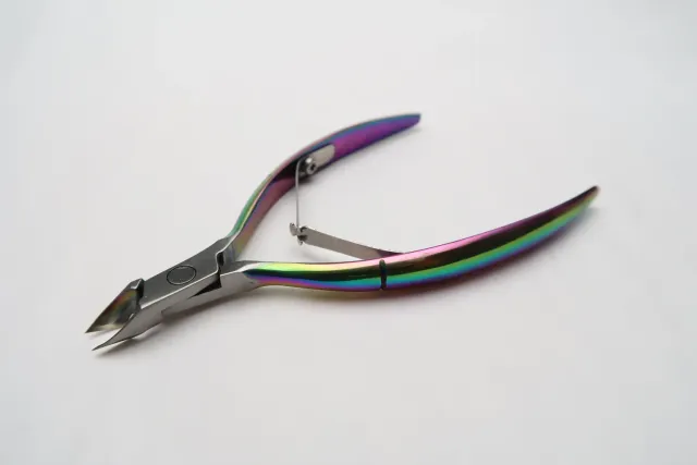 Clear Jelly Stamper Rainbow neglebåndsnipper 12cm stål