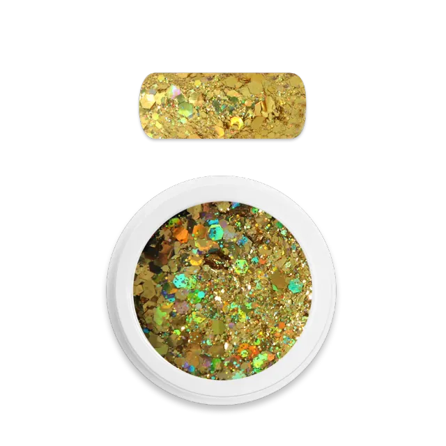 Moyra Holo Glitter Mix No. 07 Dark gold 1 g
