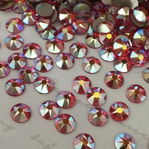 Beautystones Light Siam AB neglekrystaller