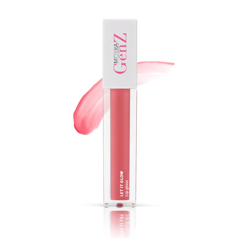Moyra GenZ Let It Glow lipgloss 02 Heavenly 4,5 ml plejende