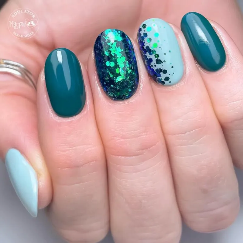 Indigo Nails Joan Glitter negleglitter til effekt