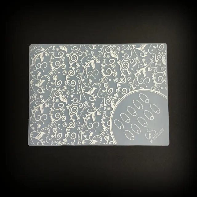 Clear Jelly Stamper The Tracey neglemåtte Classic Swirl silikone