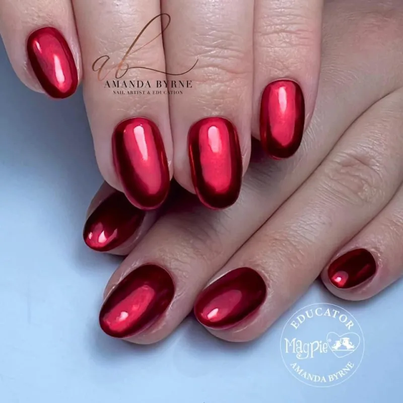 Indigo Nails Candy Compact chrome pulver spejleffekt