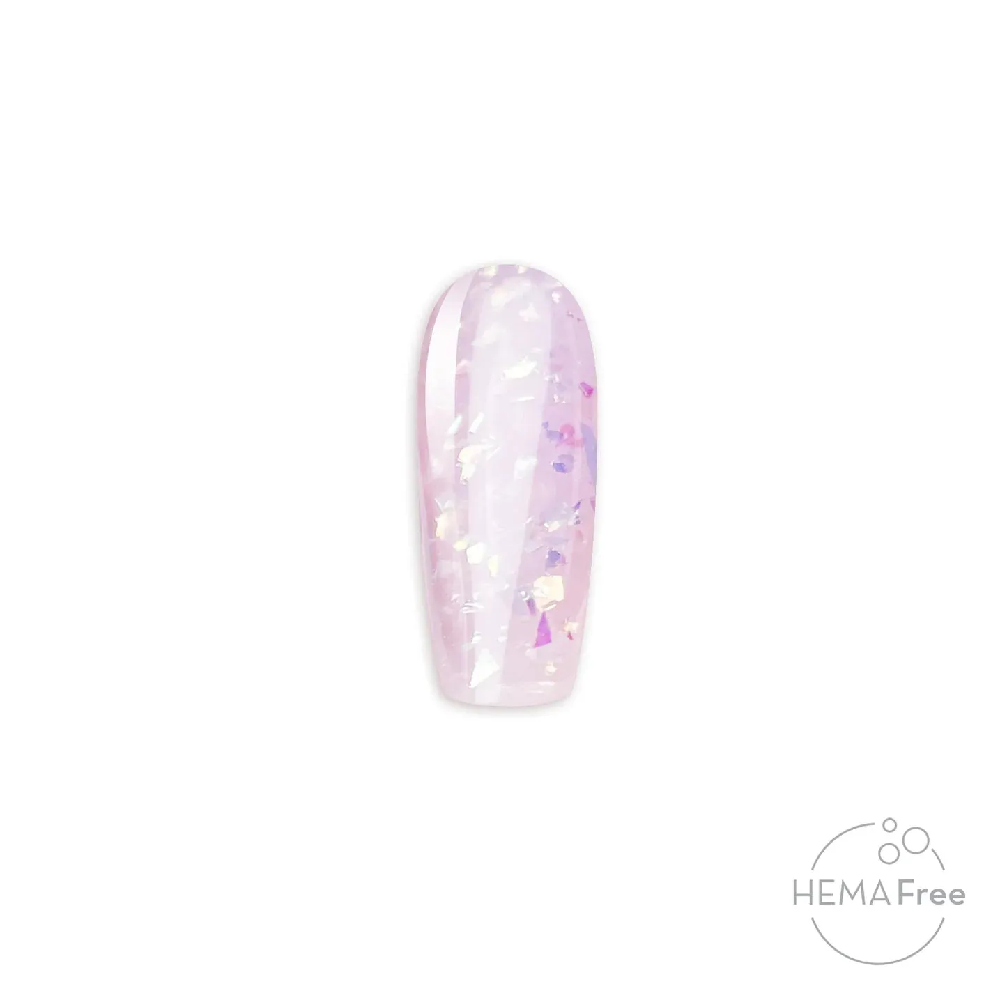 Clear Jelly Stamper Crystal Twilight builder gel pink 12 ml hemafri