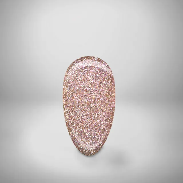 Nail Supply Glam Peach Diamant GL-025 gel 5g glitter