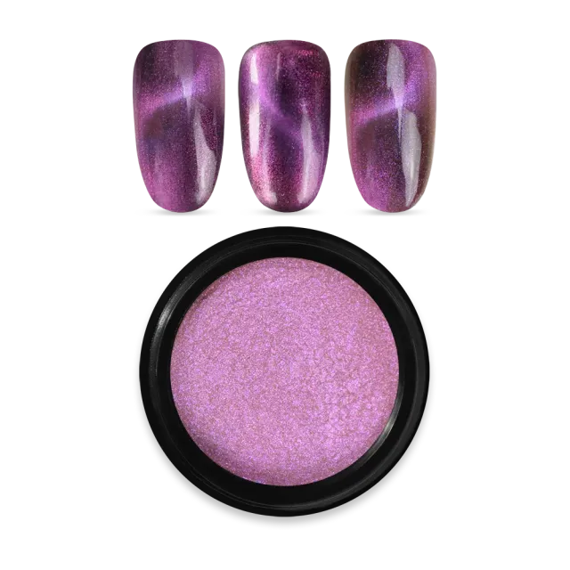 Moyra Magnetic No. 01 Purple pigmentpulver 1 g cat eye