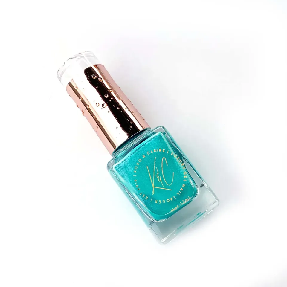 KoKo & Claire Ink Teal Metallic negle-ink turkis
