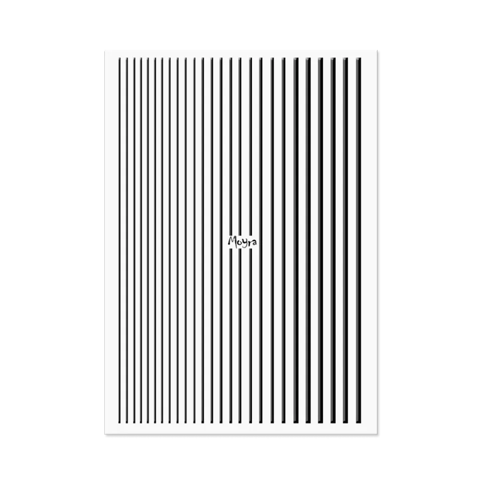 Moyra No. 05 black neglebånd 26 stk sorte