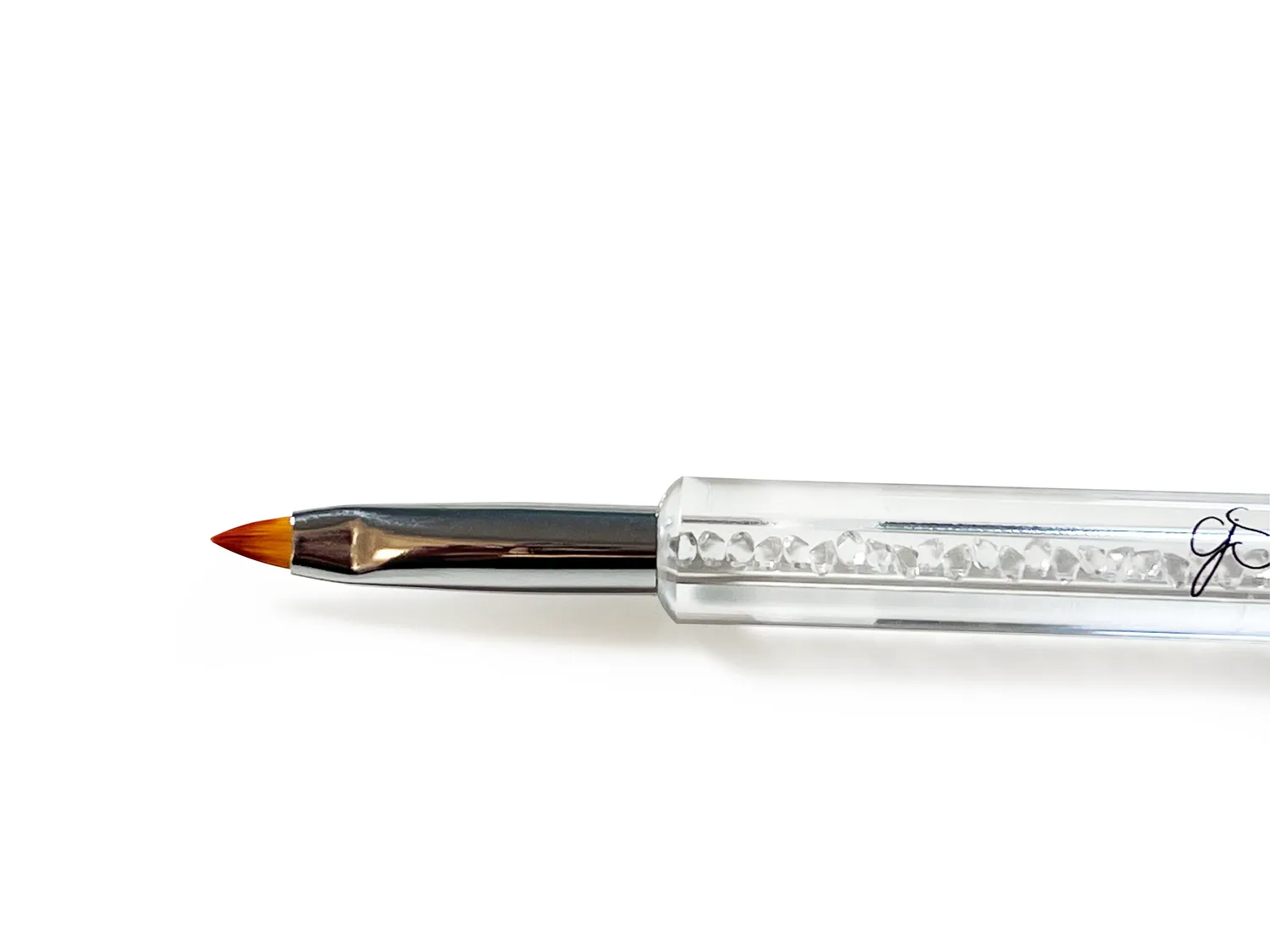 Clear Jelly Stamper The Wand Stamper Brush Duo sølv