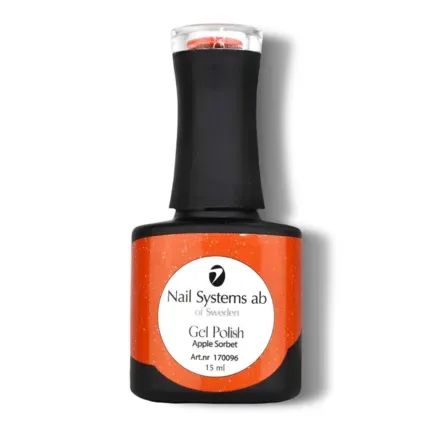 Mline Beauty 130 Apple Sorbet gellak 15 ml rød