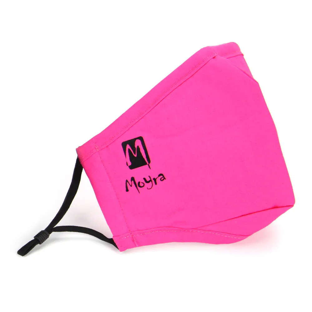Moyra Face Mask 01 stofmaske pink vaskbar bomuld