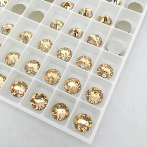 Indigo Nails Beautystones Golden Shadow neglekrystal