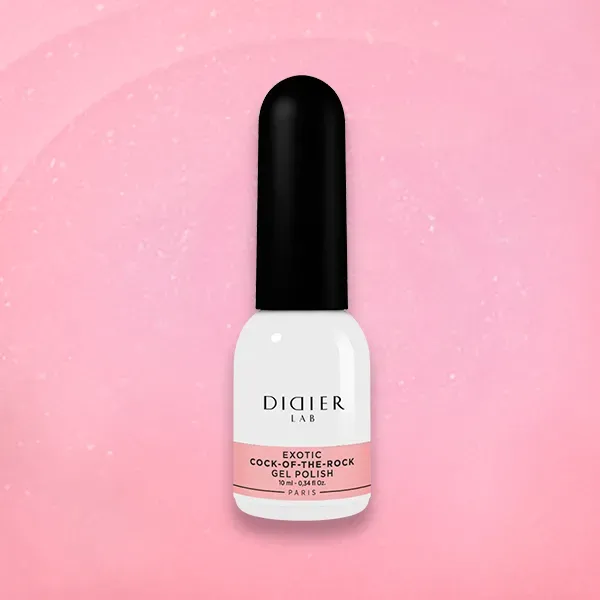 Didier Lab Exotic Cock-Of-The-Rock gellak lyserød shimmer