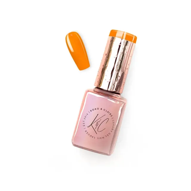 Clear Jelly Stamper KoKo & Claire 0390 gellak orange 12 ml solnedgang