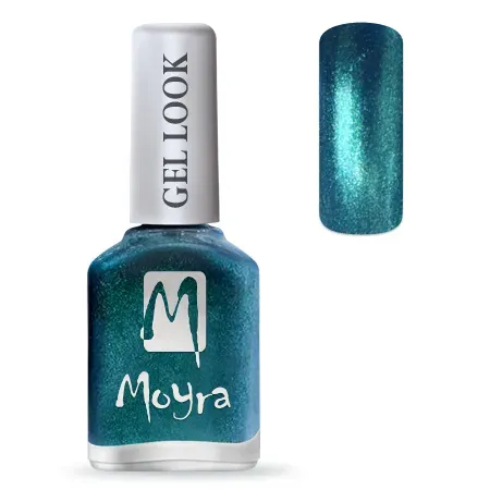 Moyra Gel Look 963 Marine neglelak 12 ml med gelglans