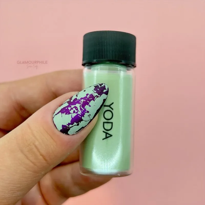 Beautystones Yoda neglefolie med transfereffekt
