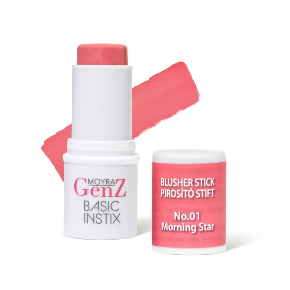 Moyra GenZ Basic Instix Blusher Stick 01 Morning Star 6 g