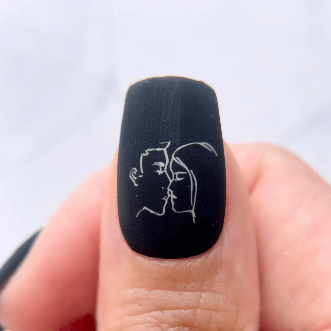 Clear Jelly Stamper CjSV-46 Meet Me in Paris stamping plade romantisk
