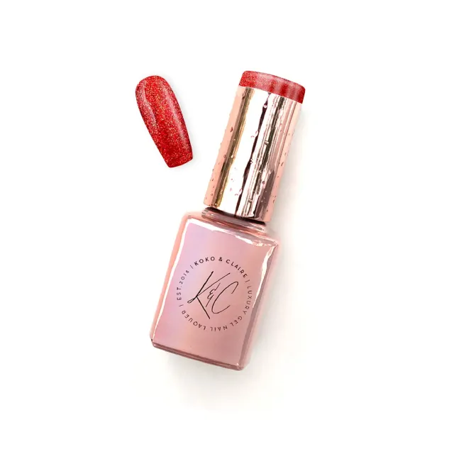Clear Jelly Stamper KoKo & Claire 0238 L'Amour gellak 12 ml rød