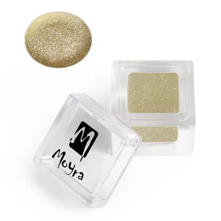 Moyra Colour Acrylics akrylpulver 102 Glitter Champagne 3,5 g