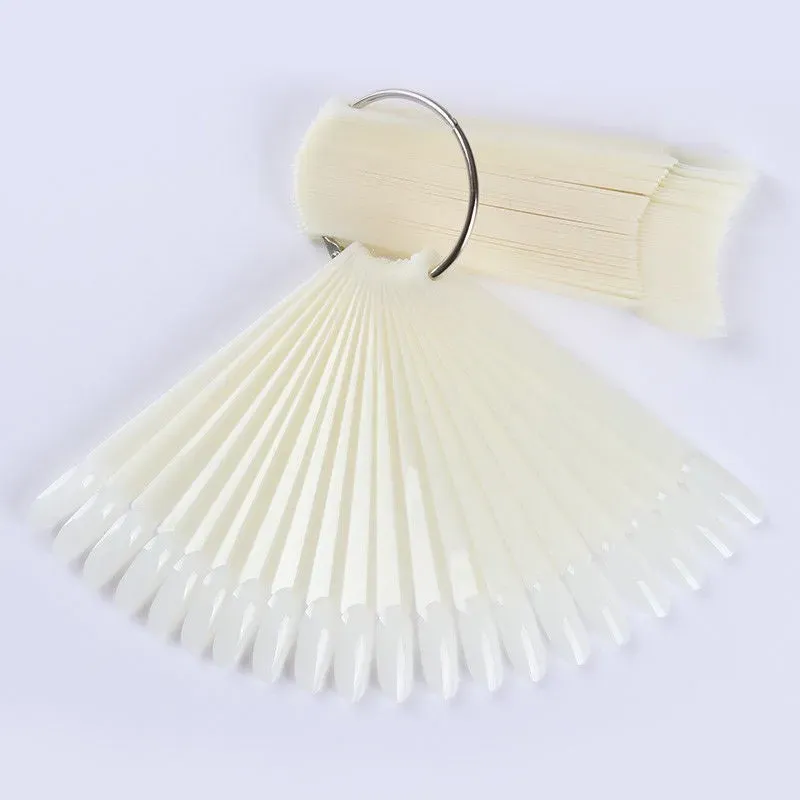 Didier Lab farvepalette neglelak 50 stk oval hvid