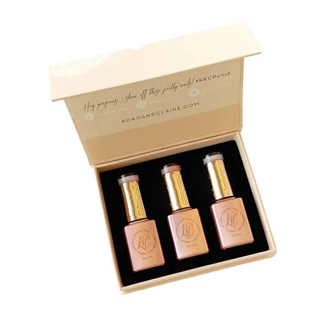KoKo & Claire Moonglow Builder Trio builder gel 3x12ml