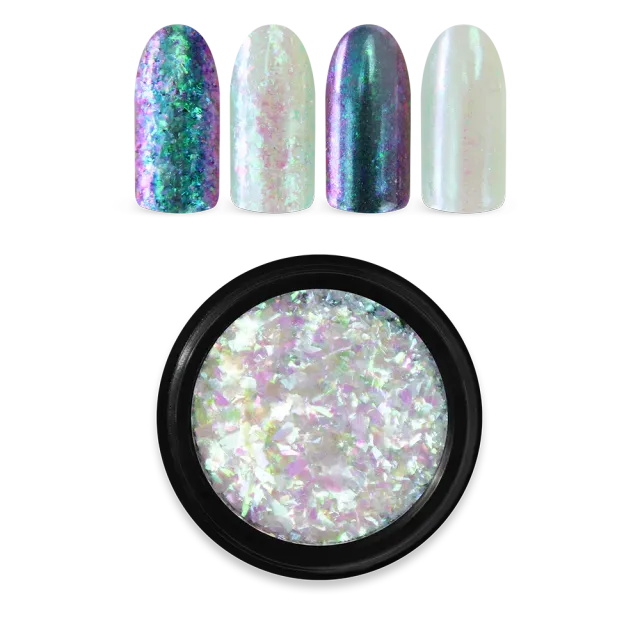 Moyra Rainbow Green negleflager 0,2 g metallic