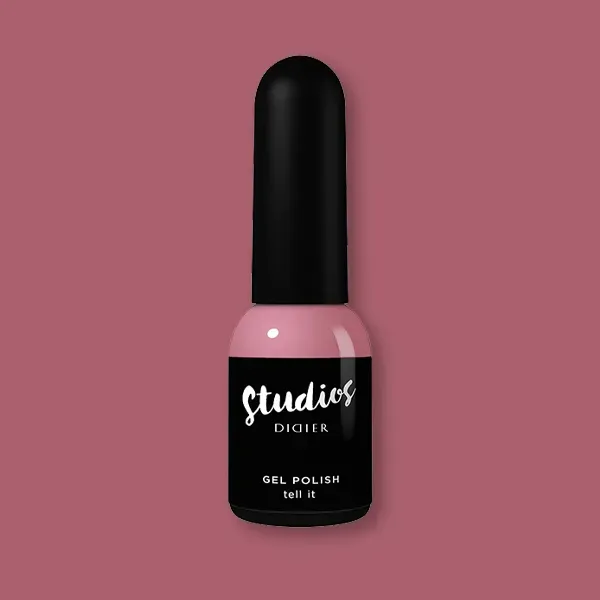 Didier Lab Studios Didier Tell It gellak brun glitter