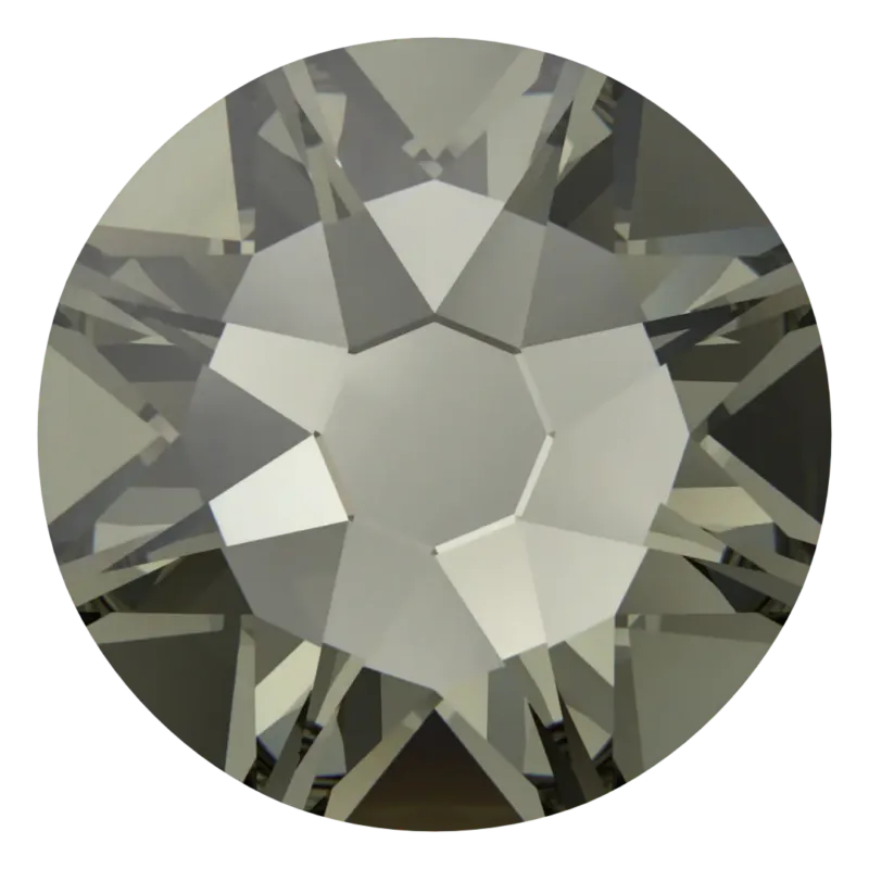 Beautystones Black Diamond neglekrystaller flad ryg
