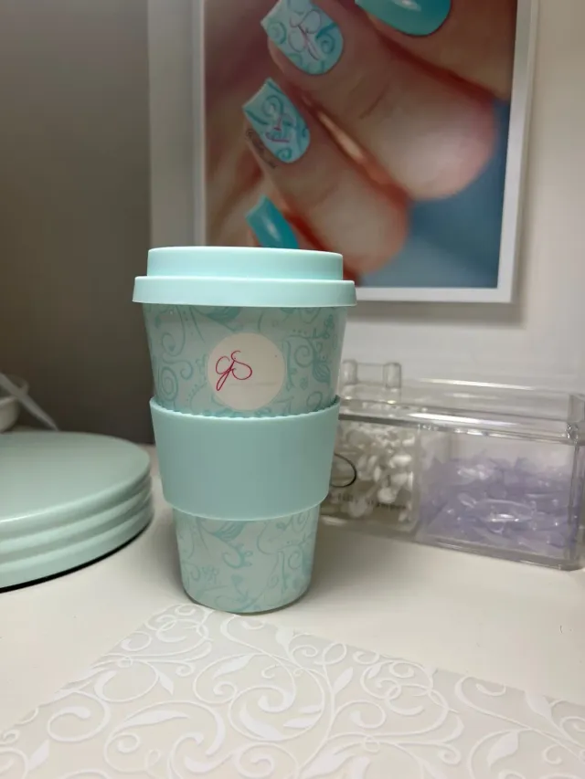 Clear Jelly Stamper CJS Cup bambuskop genanvendelig til varm og kold