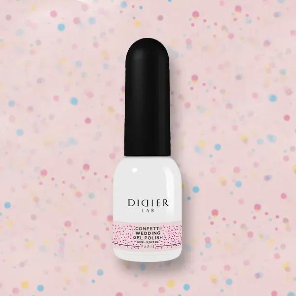 Didier Lab Confetti Wedding gellak semi-transparent